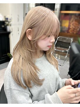 ハロ(Halo) 『 カット+ブリーチ2回+カラー 』レイヤーカット/Halo/new5