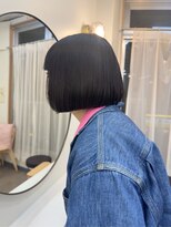 ヒョンミョン ライズバイレボ 柏西口店(hyon myon/RISEbyREVO)&nbsp;ボブカット/艶髪/フルバング/柏駅