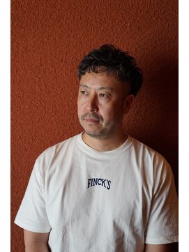 ダウバーバーショップ 銀座(DAU BARBER SHOP) 3.40代　おとなパーマスタイル