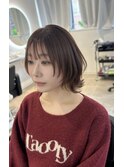 ウルフカット×レイヤーカット