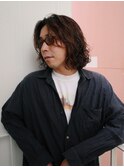 【メンズロング/阿部達哉】ロン毛/レイヤーカット/ボブ