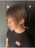 おまかせデザインカラー×ウルフカット