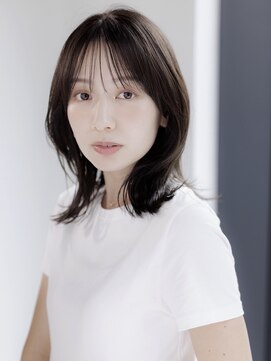 マカロン 福島店(MACARON) ミディアムヘア/暗めカラー/グランマッシュ/福島87