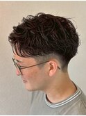 MEN'S HAIR/波巻ツイストスパイラル/フェザーパーマ/伊勢崎