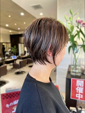 スガミ(SUGAMI) 白髪ぼかしショート