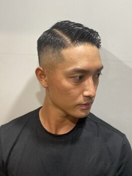 ビヨンドザバーバー 品川 青物横丁(BEYOND THE BARBER)の写真/マンツーマンで叶える[ON/OFF万能]パーマスタイル。朝の時短と清潔感を手に入れる〈青物横丁〉