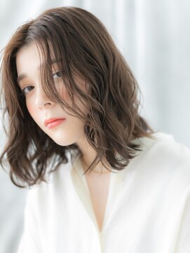 ドクターズ サロン ラブ(Dr's Salon LAB) グレージュ髪質改善ボブパーマウェットヘアt古河20代30代40代