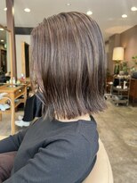 インビテーション 名古屋(invitation)&nbsp;切りっぱなしボブ（長め）