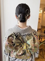 ルッツ(Lutz. hair design) 4/1 ヘアセット 振袖 卒業式 成人式【千代田彩夏】