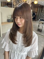 ロアバイチェリーコークウブ(Loa by CHERRY COKE ubu) ミルクブラウンベージュ / レイヤーカット