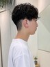 【平日17時-19時限定】メンズカット+炭酸スパ