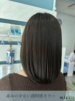 ミズリス(mizlis)&nbsp;赤みの少ない透明感カラー