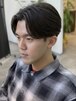 MEN’S HAIR/千葉駅/センターパート/曲がる縮毛矯正/齊藤大樹