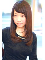 ベル(BELL)&nbsp;つやつやストレート内巻きロング【用賀/桜新町　BELL】