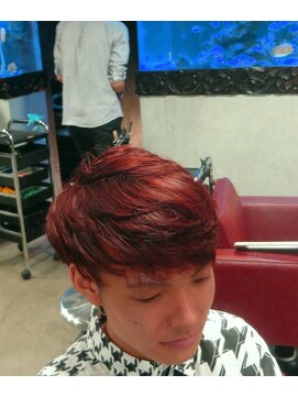 ルームヘアープレイグラウンド(RooM Hair Playground) マッシュツーブロックショート