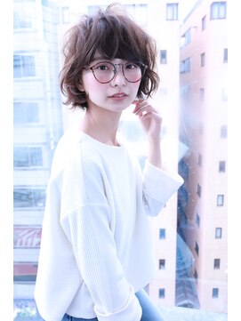 クラウドゼロ(Cloud zero) フリンジバング×スポンテニアス耳かけふわミディ【Cloud zero】