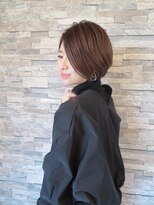 ブルームス(Bloom's)&nbsp;Bloom's　大人可愛いハンサム丸みショートボブ小顔美シルエット