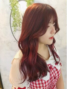 アドール(ADOR) ビジュパーマ　韓国　インナーカラー