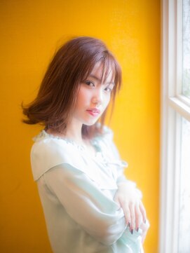 プレミアモデルズ 中野店(Premier Models) 切りっぱなしボブ×外国人風ハイライトby premier models☆