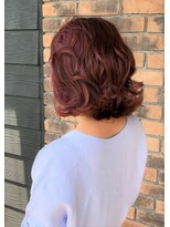 オンザライン(ON THE LINE)&nbsp;『 ローズピンク☆　ブリーチ無しで高発色な仕上がり 』