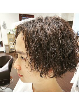 ヘアルーム ウキ ミディアムパーマ
