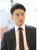 にもう&nbsp;サイドパートかきあげメンズビジネスショート【神戸三宮/元町】