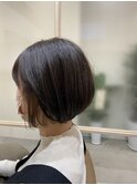 丸みショートボブ