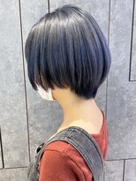 アイティーバイアルバム 八王子店(IT by ALBUM) ダークショート_ショコラベージュボブルフベビーバング_ba340891