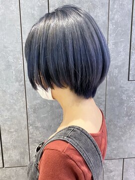 アイティーバイアルバム 八王子店(IT by ALBUM) ダークショート_ショコラベージュボブルフベビーバング_ba340891