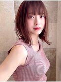 前髪カット 酸性ストレート 髪質改善 カット 艶髪 1041