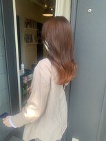 ロロ(ro-ro)&nbsp;【恵比寿ro-ro】オレンジベージュグラデーションカラー