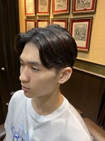 ヒロギンザバーバーショップ 大宮店(HIRO GINZA BARBER SHOP) センターパート