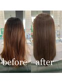 髪色修復　超髪質改善トリートメント