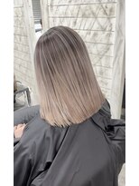 アポロ 横浜駅店(apollo)&nbsp;上品な大人バレイヤージュ　ベージュ　グレージュカラー