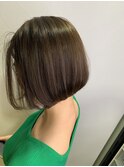 ナチュラルストレートボブ_ショコラアッシュヘルシー_303