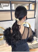 ローポニーアレンジ