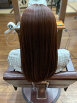 ストロー 鴨宮店(Straw) 髪質改善/さらさら艶髪/ピンクブラウン/アースカラー