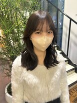 ゼスト 吉祥寺店(ZEST)&nbsp;吉祥寺/石橋/ツヤ髪オリーブベージュ×韓国風顔周りカット