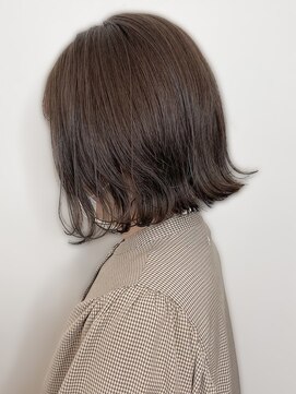 ファイン 三笠店(Fine) ふんわり外ハネカールショコラカラー