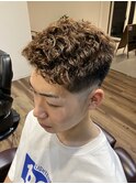 ショートスパイラルパーマスタイル