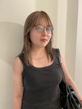 ユニコ(unico) ベージュ/ブリーチ/ダブルカラー