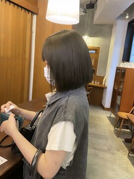 テテコケット(tete coquette) 【野崎】ブリーチなしオリーブグレージュ