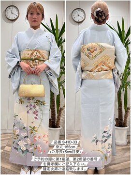 プティクローシェ バイ クオーレ(petite cloche by CUORE) 訪問着一式レンタル S-HO-33