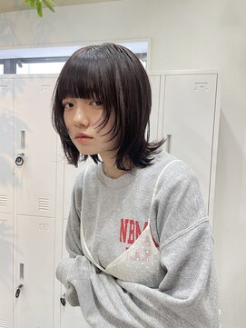 メゾンアクア 表参道(Maison ACQUA) ◎ショートレイヤーボブウルフ縮毛矯正10代20代30代