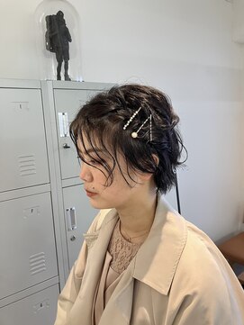 シュガール(Sugarlu) ショートヘアアレンジ