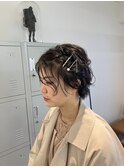 ショートヘアアレンジ