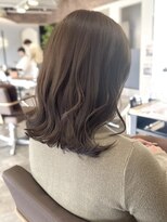 ノア 三宮店(NOA)&nbsp;【NOA】大人ベージュツヤ髪パーマ簡単スタイリング