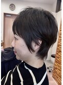 大人美人ナチュラルショート！40代50代白髪ぼかし！［川越駅］