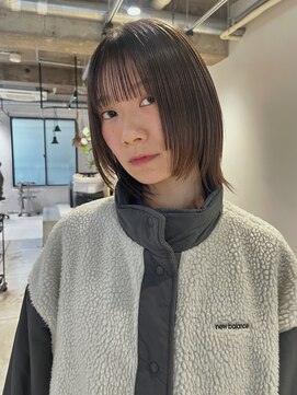 キャロルガーデンズ ボコカ 表参道(Carroll Gardens bococa) 【kacho】　レイヤーカット　髪質改善ストレート