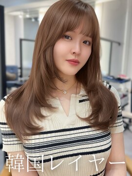 アミー 池袋(Ammy) 韓国レイヤーカット/韓国ヘア/顔まわり/レイヤーカット/池袋